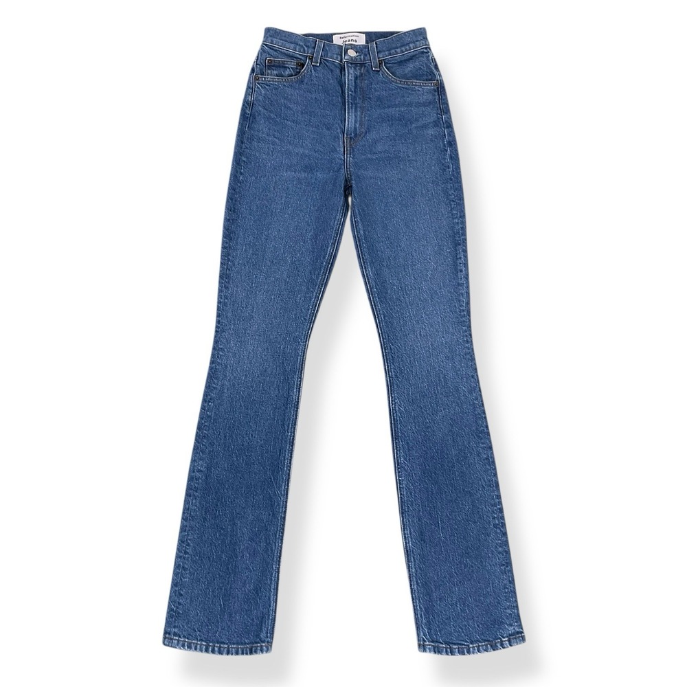 Reformation Jeans Womens 24 (23x31.5) Cindy Bootleg La Jolla Wash Denim